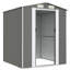 Garden Shed 192x191x223 cm Galvanised Steel-1519263873
