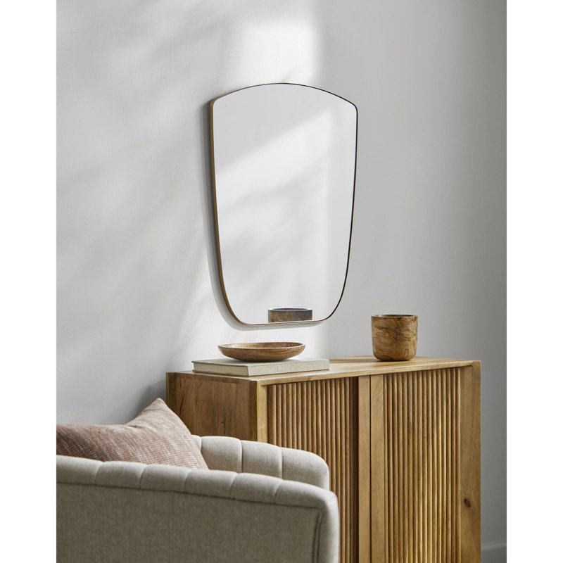 Metal Arch Wall Mirror