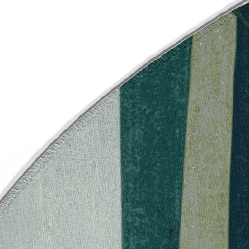 Cosmic Drift Indoor And Outdoor Area Rug, Round 5'