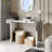 60" Luxury Full-Length Mirror Console Table