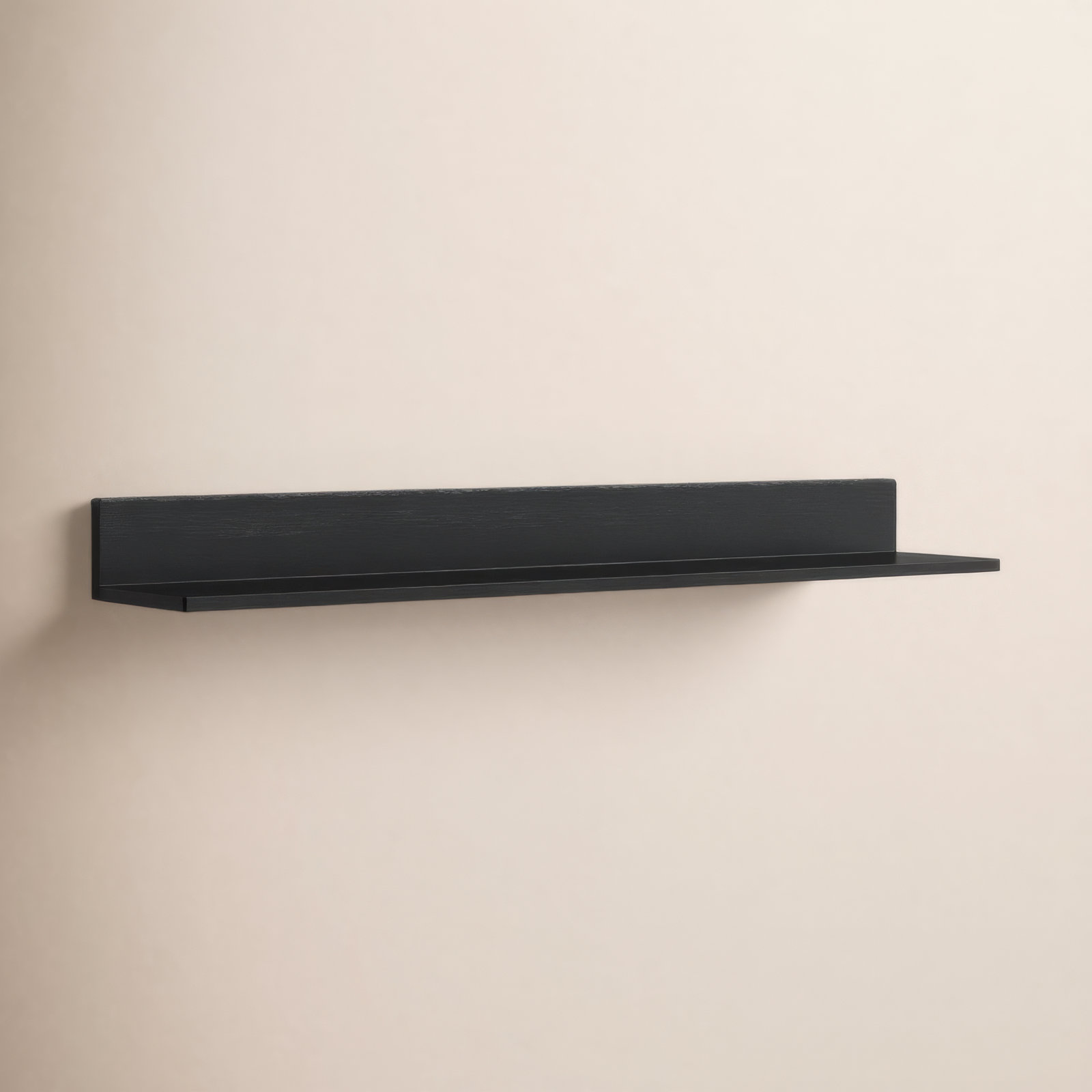 Dezerea Wall Mounted Shelves, 3.5'' H X 36'' W X 6.75'' D, Black