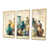 Toile naturelle avec cadre flottant