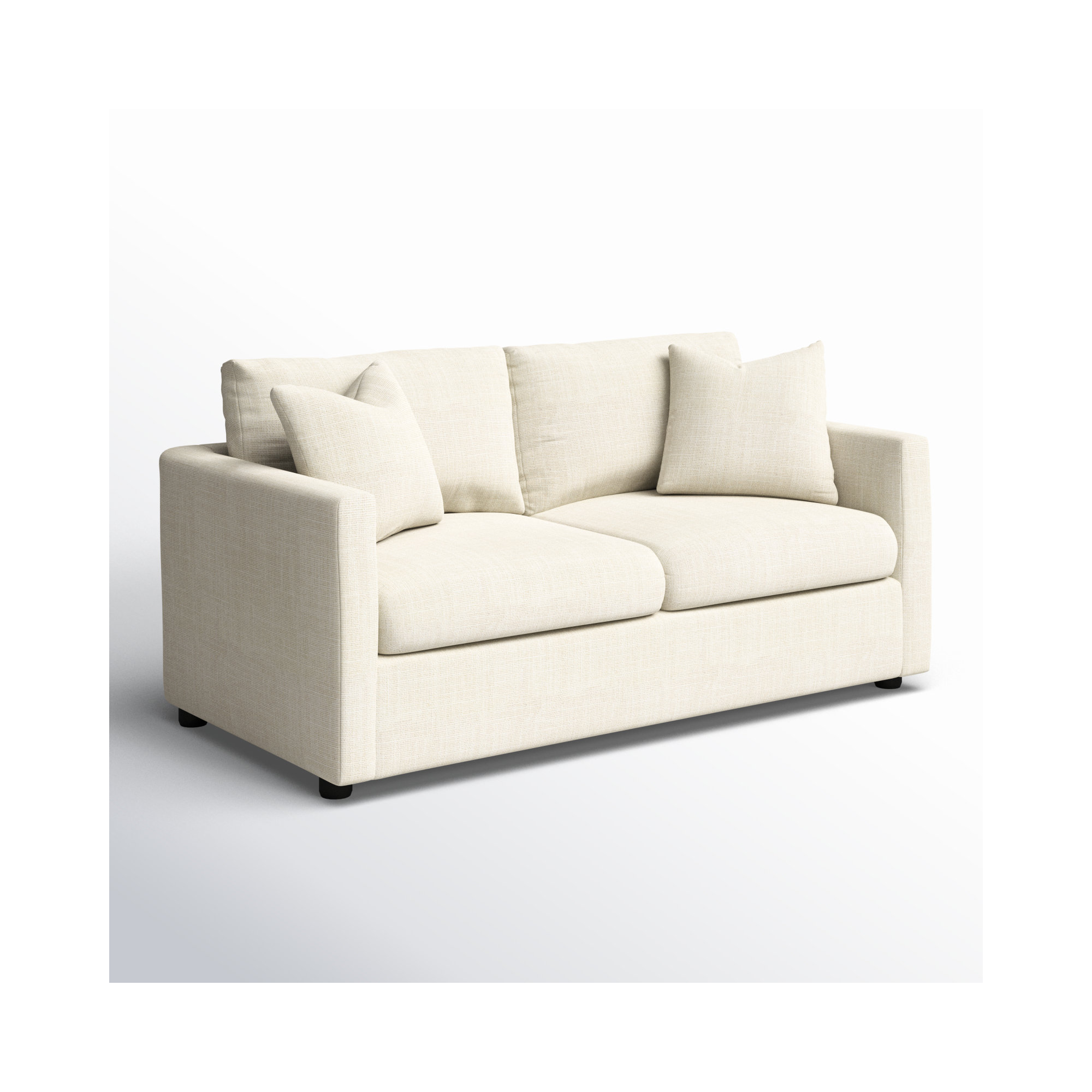 Godwin 67'' Upholstered Sleeper Sofa, Conversation Pearl Basketweave