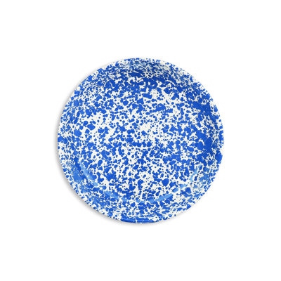 Splatter Pasta Plates, Grey