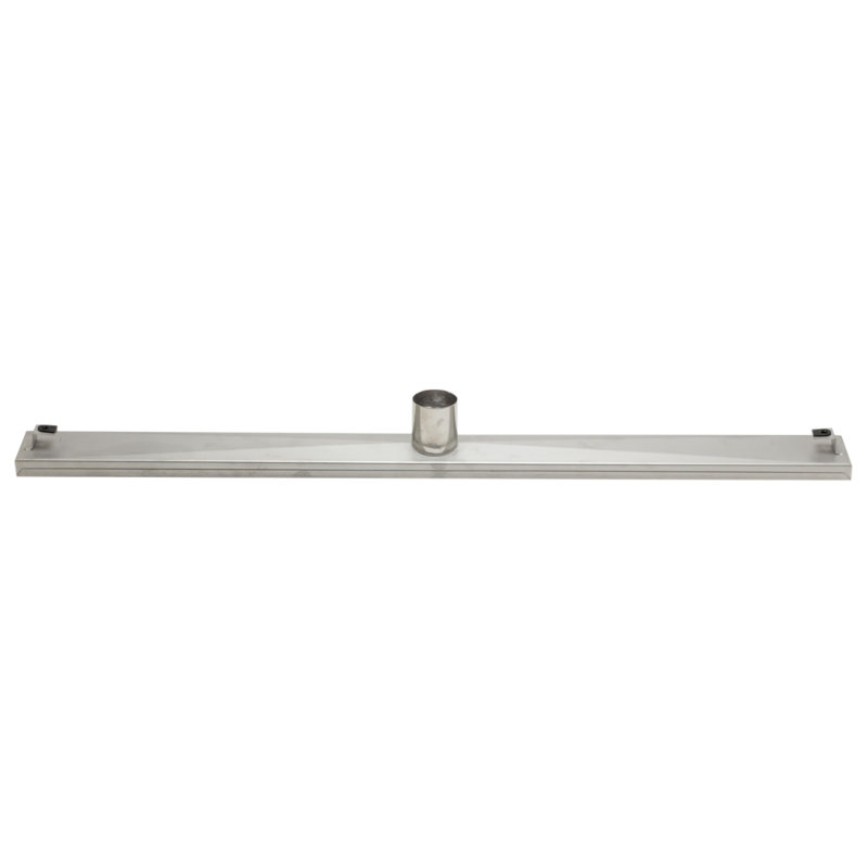 3'' W Grid, Brushed Stainless Steel