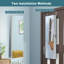 Armoire à bijoux avec miroir Mahalingam-94891116