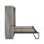 Lit escamotable en bois pleine grandeur