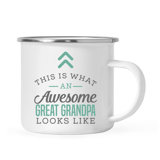 This Is What an Awesome Looks Like Family Great-Grandpa Camping Mug