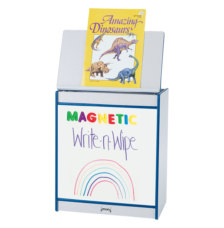 Grand chevalet Rainbow Accents® - Écriture magnétique, Bleu marine