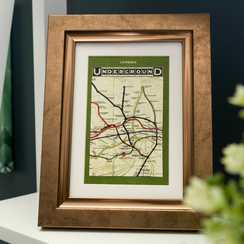 Emilee Beveled Picture Frame with Mat, 5" x 7"