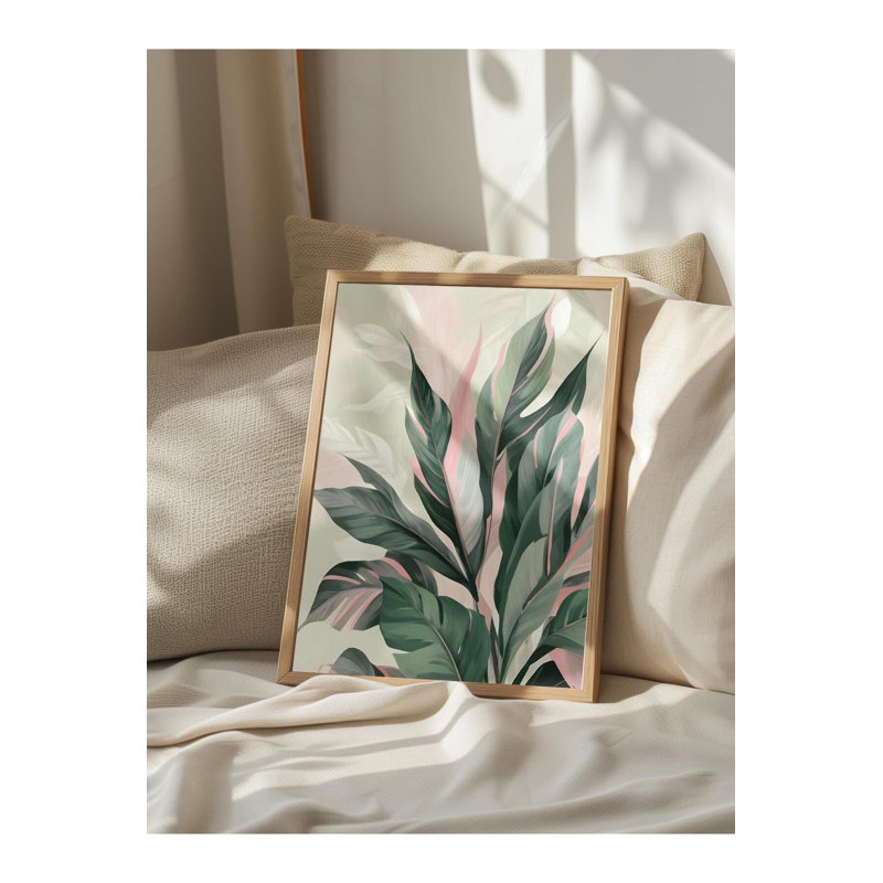 Peinture décorative encadrée