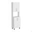 Garde-manger, 4 portes, 4 tablettes