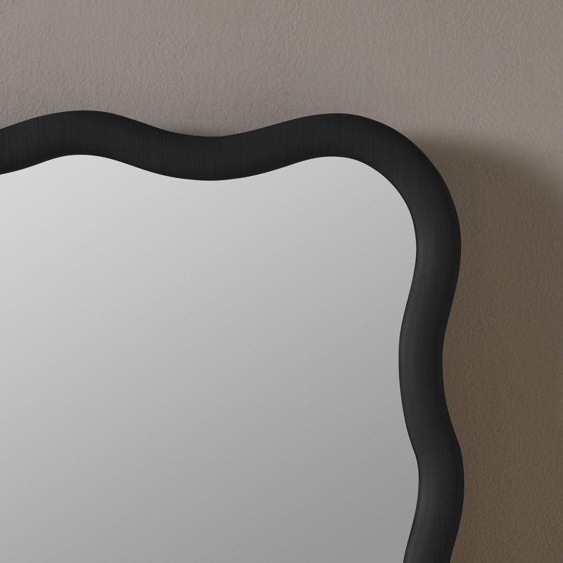 Candace Abstract Mirror, Black