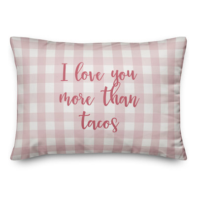 Plaid Throw Pillow
