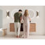 Ensemble de meuble-lavabo flottant moderne avec porte à fermeture douce et tablettes de rangement chic - Solution de salle de bain peu encombrante-1495680214