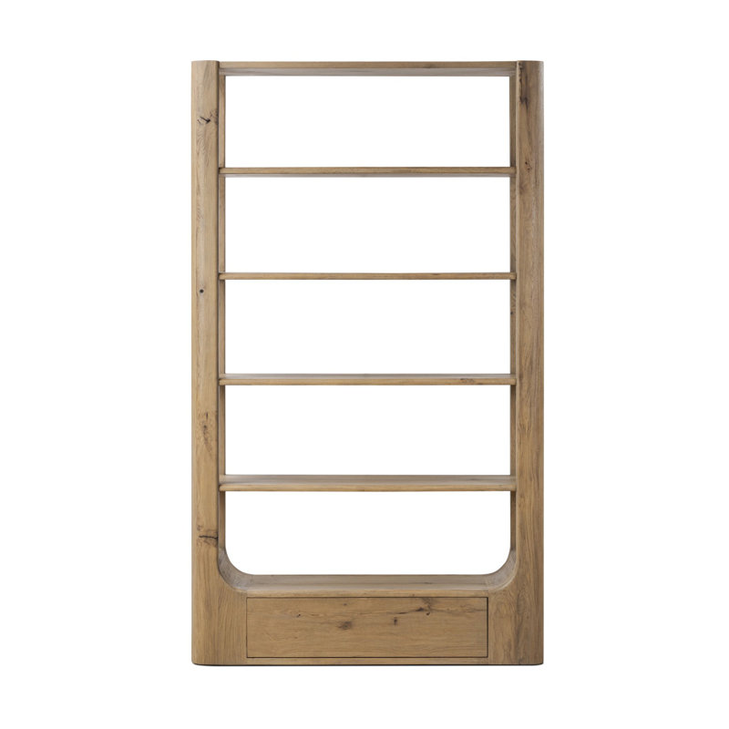 Lloyd Bookcase-Aged Natural Oak, Aged Natural Oak
