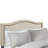 Headboard With Fabric - Copper Nailhead Trimmed-1788388045