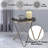 Glass Top End Table