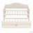 Wooden Daybed with Trundle and Storage Drawers-118019905