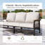 5 - Person HDPE Outdoor Seating Group With Cushions