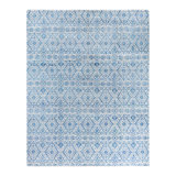 Overdyed One-of-a-Kind 8' 1" X 10' 2" Hand Knotted Area Rug