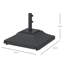 7.4kg Plastic Free Standing Umbrella Base