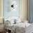 Modern 3-Light Globe Wall Sconce With Glass Cap