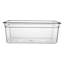 Articles de restaurant - contenants de rangement pour aliments pleine grandeur, 10 boîtes à l'épreuve de 8 pouces de profondeur - rectangulaires, mesures graduées, contenants de rangement en plastique transparent de qualité alimentaire, lavables à la vaisselle, couvercles vendus séparément