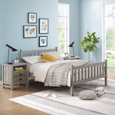 Ensemble de chambre à coucher 3 pièces avec tables de chevet Windsor
