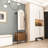 Arched Full-Length Mirror, 3-In-1 Hall Tree Freestanding Body Dressing Mirror Entryway Storage With 2 Drawers For Catchall, Organizer, Walnut