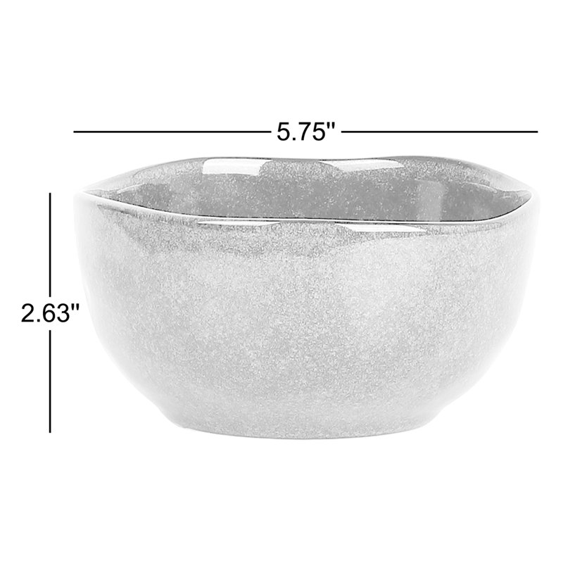 Stone Lain Mirella 4-Piece Bowl Set Stoneware, Blue