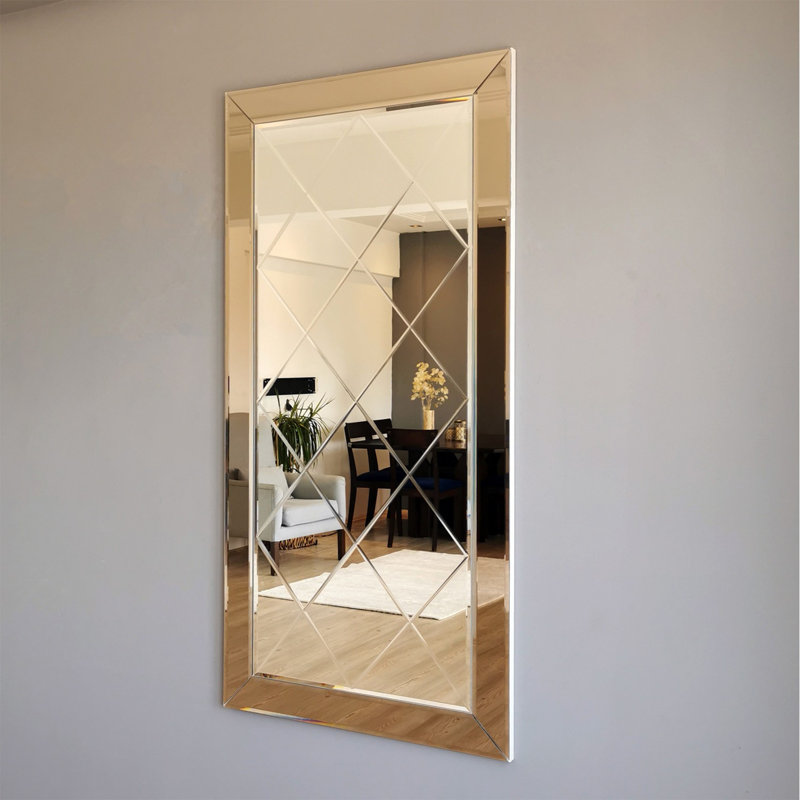 Abigail Engineered Wood Flat Mirror
