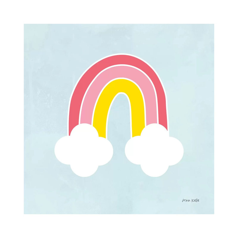 Her Rainbow by Ann Kelle - Wrapped Canvas Print, 30.48 cm H x 30.48 cm W
