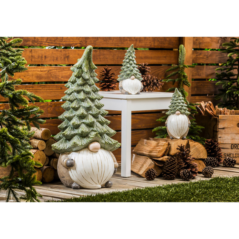 Figurine de jardin en céramique avec un jardin gnome