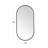 Metal Framed Oval Wall Mirror-702286477