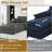 102" Upholstered Deep Seat Chaise Sofa With Ottoman-1430693868-1430693874