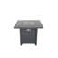25'' H X 30'' W Steel Outdoor Fire Pit Table With Lid-1964297005