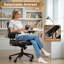 Fauteuil ergonomique pivotant pour bureau à domicile-605342798