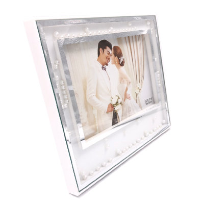 Abert Glass Gilded Picture Frame with Mat