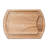 J.K. Adams Traditional Maple Wood Carving Board with spikes-1489269