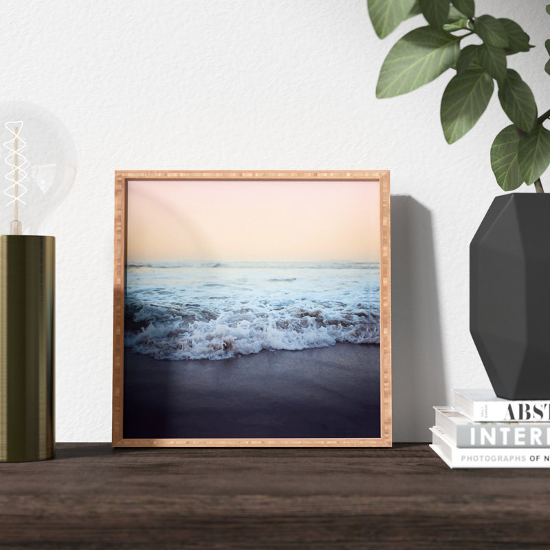 «Crash Into Me», reproduction de photo sur toile encadrée