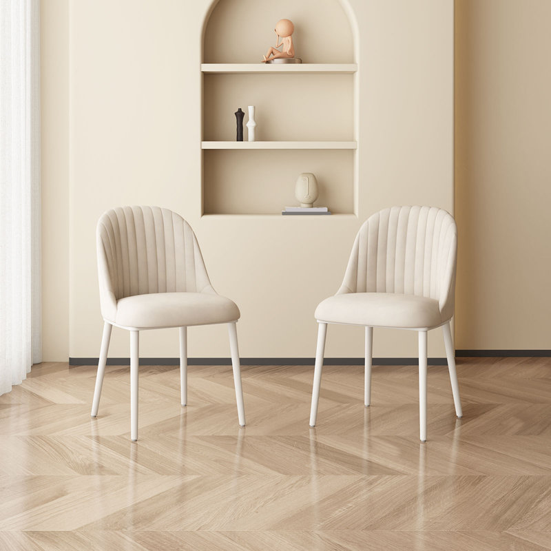 Ensemble de 2 chaises de salle à manger Abishan