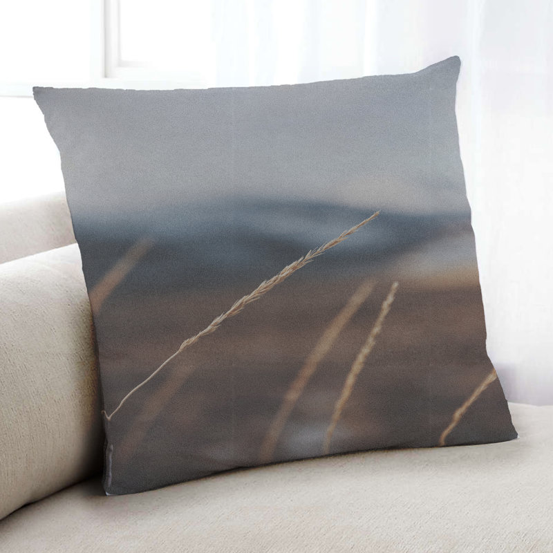 Coussin Plants Grass, Microsuède