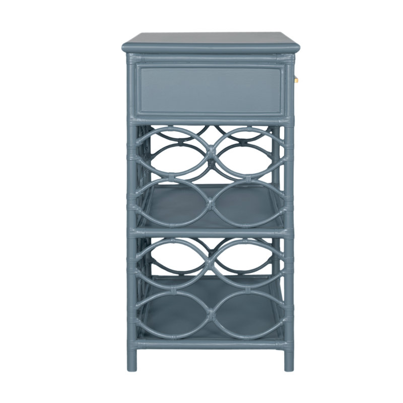 Manning End Table, Regatta Blue