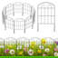 61cm H x 914cm W Metal Border Fencing