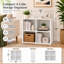 Bibliothèque de rangement à 4 cubes Modern-124323848