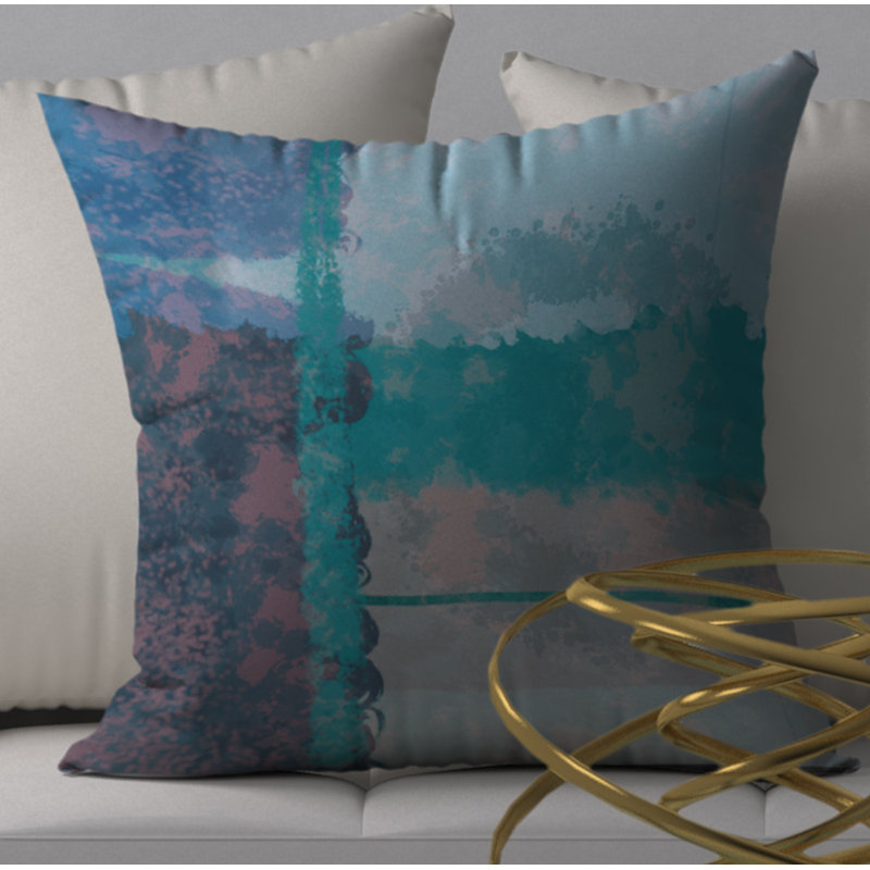 Housse de coussin carrée/insert, 18" x 18"