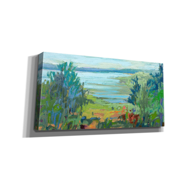 Sur toile, H 12 po x l 24 po x P 0,75 po