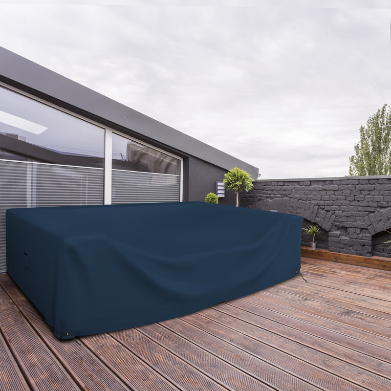 Outdoor Sectional Sofa Cover, 71.1cm H x 274.3cm W x 208.3cm D, Blue
