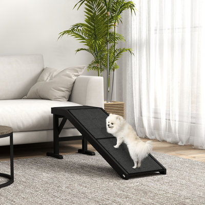 Marchepied pour rampe pour chien, noir